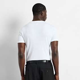 Burocs Slim Rib T-Shirt branco