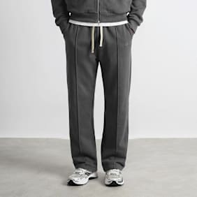 Burocs Wide Leg Seam Sweatpants grau