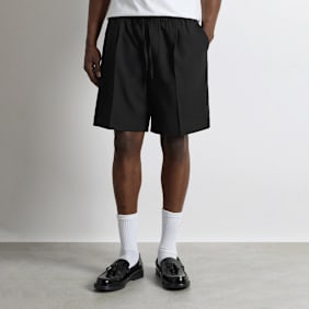 Burocs Loose Drawstring Shorts schwarz