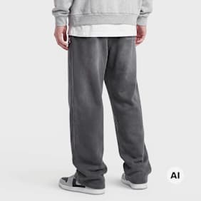 Nike   LA Lakers MNK TF SI Fleece Open Hem Washed Pant gris