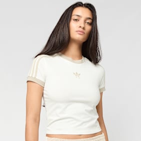 adidas Originals Slim Baby Tee beż
