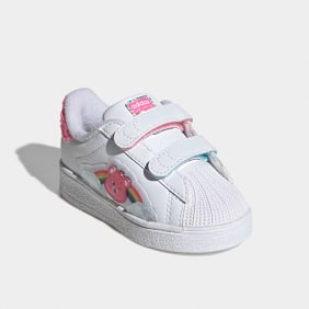 adidas Originals Superstar LED Lights Mala Djeca bijela