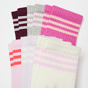 adidas Originals 6 PACK - 3 Stripes Crew Socks multicolor
