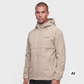 Pegador Mason Hooded Windbreaker beige