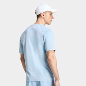 adidas Originals Tech Trefoil Essentials Polyester Tee blu