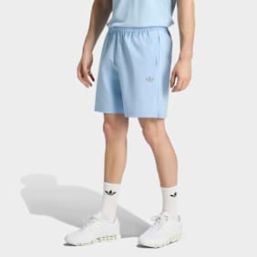 adidas Originals Tech Trefoil Essentials Polyester Shorts azul