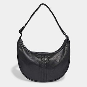 adidas Originals Adicolor Half Crescent Bag Metallic PU nero