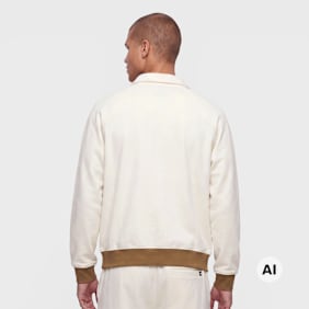 New Balance Sport Legacy Pique Jacket angora (aga) bruin