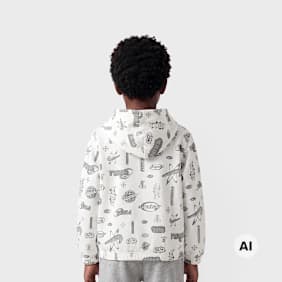 Nike Sportswear All Over Print Fleece 2-Piece Set multicolore
