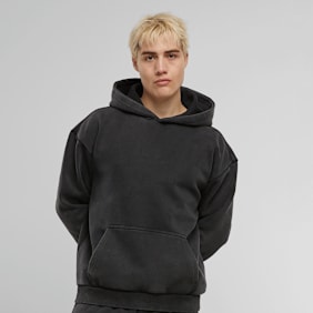 Urban Classics Vintage Heavy Hoody siva