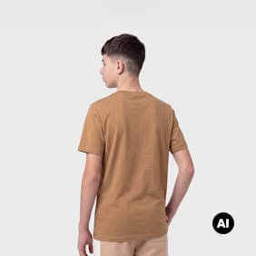 Jordan JDB MJ Retro Hangtime Short Sleeve Tee marrón
