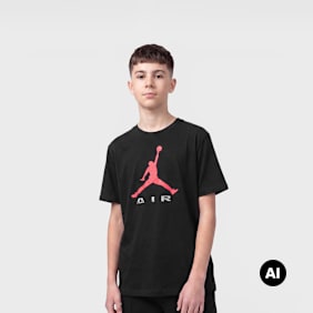 Jordan JDB MJ Brooklyn Graphics Short Sleeve Tee negro