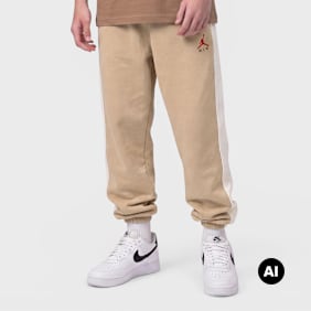 Jordan JDN MJ Air High-Brand-Read Open Hem Pants bež