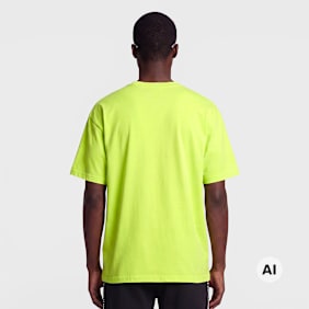 Under Armour Heavyweight Metal Logo Short Sleeve grün