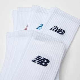 New Balance 6 PACK - Everyday Seasonal Crew blanc