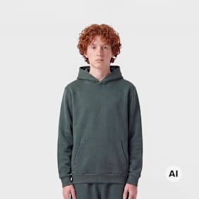 Urban Classics Fluffy Hoody black vert