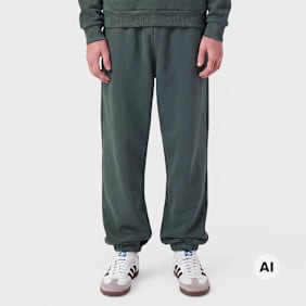 Urban Classics Fluffy Sweatpants groen
