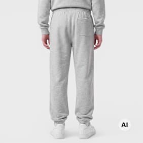Urban Classics Fluffy Sweatpants szary