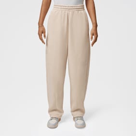 Jordan Brooklyn Fleece Wide-Leg Pant beż
