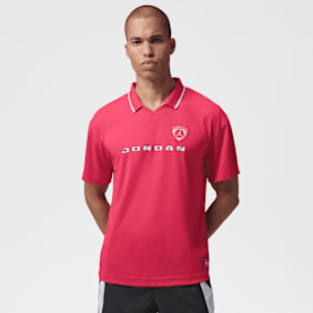 Jordan Brooklyn Soccer Top rouge