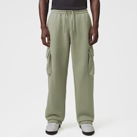 Jordan Brooklyn Oversized Fleece Cargo Pants verde