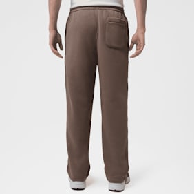 Jordan Brooklyn Statement Fleece Open-Hem Pants bruin