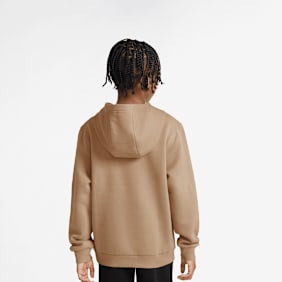 Nike Sportswear Club Fleece Hoodie Low Brand Read beige