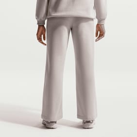 Nike   Sportswear Studio Fleece Open-Hem Pants grijs