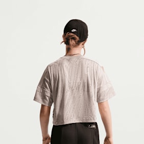 Nike   Sportswear Mesh Coverup Dance Top bež