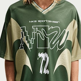 Nike   Sportswear Loose Mesh T-Shirt groen