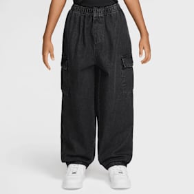 Nike   Sportswear Collection Denim Cargo Pants szary