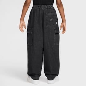 Nike   Sportswear Collection Denim Cargo Pants szary