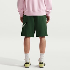 Nike Club Fleece Shorts grün
