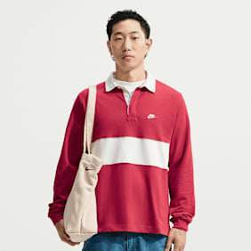 Nike   Club Longsleeve Rugby Top rosso