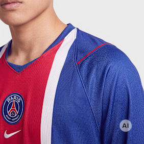 Nike   PSG Dri-FIT Jersey Longsleeve Home Stadium blauw