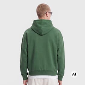 Nike Solo Fleece Hoodie verde