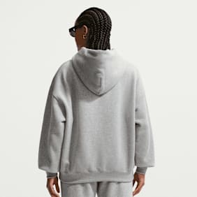 Nike   Studio Fleece Medium Weight Oversized Full-Zip Hoodie grau