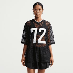 Nike   Chill Woven Lace Jersey preto