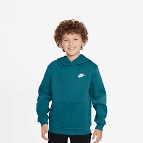 Nike   Sportswear Club Fleece Hoodie Low Brand Read bleu