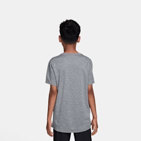 Nike   Miler Dri-FIT Short-Sleeve Top grijs