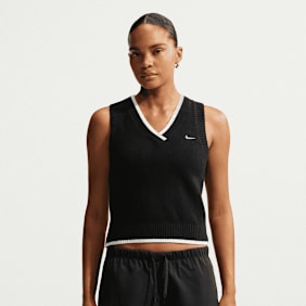 Nike Sportswear Chill Knit Loose Sweater Vest schwarz
