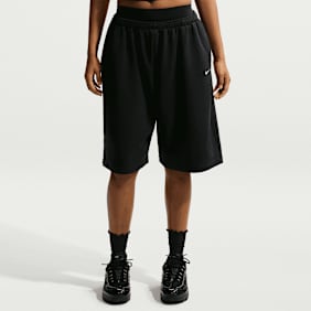 Nike   Sportswear Oversized Mid-Rise French Terry Bermuda Shorts zwart