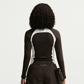 Nike   Shox Full-Zip Long Sleeve Top braun