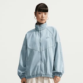 Nike   Windrunner Denim Jacket bleu