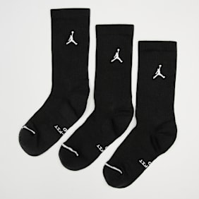Nike U J ED ELVD CREW 3PR - 144 black/white negro