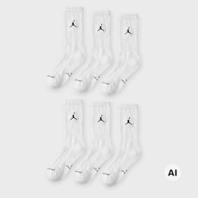 Jordan 6 PACK - Everyday Elevated Crew blanc