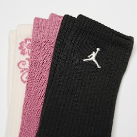 Jordan 3 PACK - Floral Lace Crew višebojno
