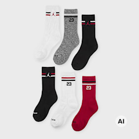 Jordan 6 PACK - Icon Stripe Crew multicolor
