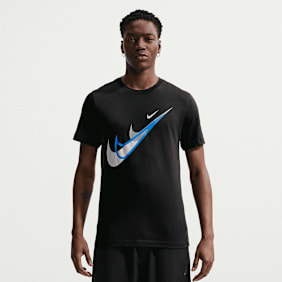 Nike   Tee Swoosh czarny