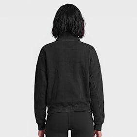 aim'n Varsity Sweat Half Zip czarny